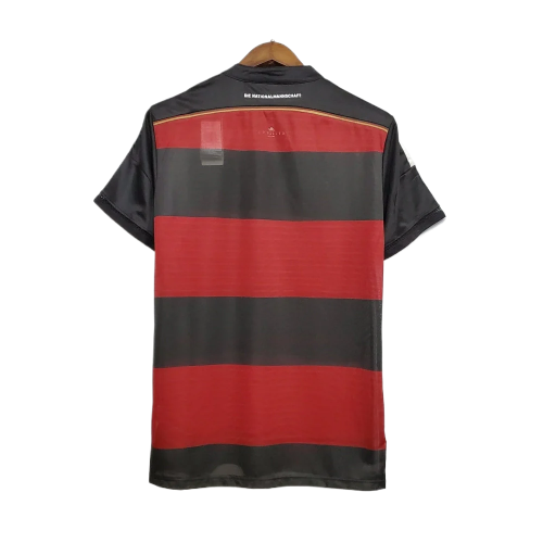 CAMISA ALEMANHA RETRÔ 2014 - PRETO E VERMELHA
