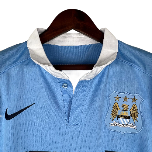 CAMISA VERSÃO RETRÔ MANCHESTER CITY I - 2016/17