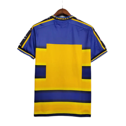 CAMISA PARMA RETRÔ 2001/2002 AZUL E AMARELA