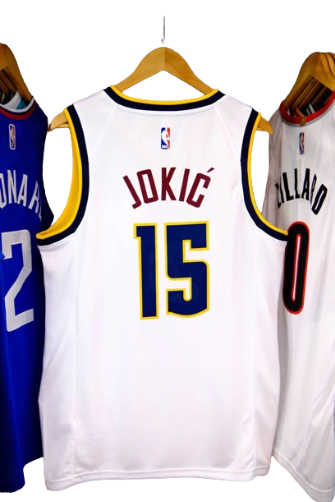 REGATA NBA DENVER NUGGETS ASSOCIATION EDITION 23/24 NIKOLA JOKIC BRANCA
