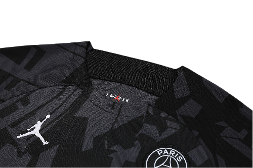 CONJUNTO TREINO PSG CAMISA+SHORT - PRETO MILITAR 2023/24