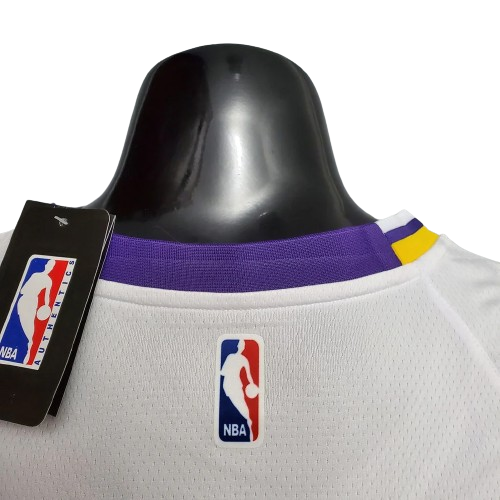 CAMISA BASQUETE NBA REGATA LOS ANGELES LAKERS MASCULINA - BRANCA