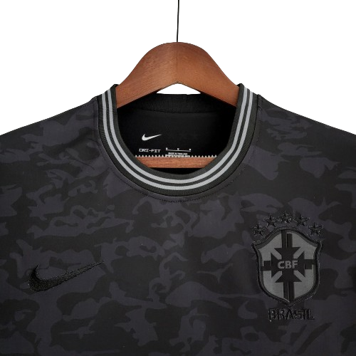 CAMISA SELEÇÃO BRASIL 2022 - CONCEITO  ALL BLACK
