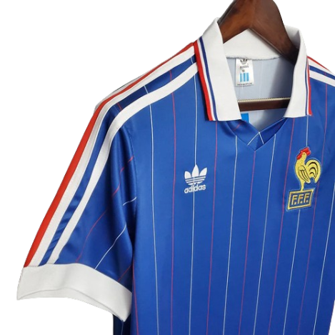 CAMISA VERSÃO RETRÔ FRANÇA I 1982/83