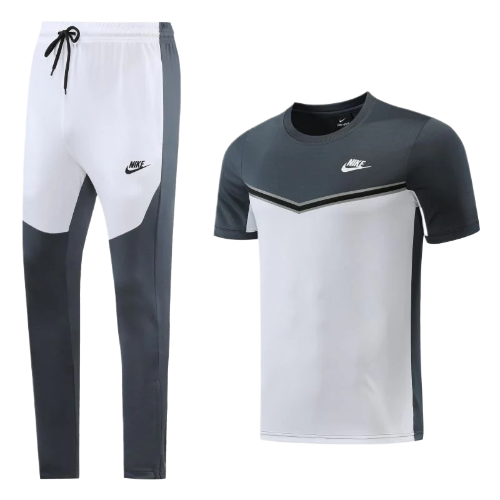 KIT CAMISA E CALÇA NIKE CHUMBO