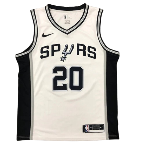 REGATA NBA SAN ANTONIO SPURS MANU GINÓBILI BRANCA