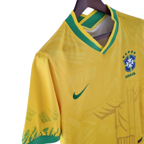 CAMISA SELEÇÃO BRASIL 2022 - AMARELA - CONCEITO RIO
