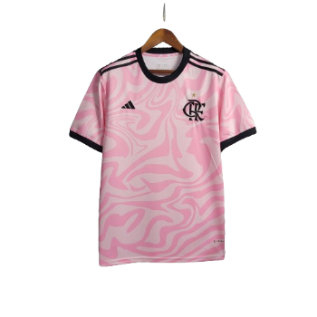 CAMISA FLAMENGO TREINO ROSA - 2023/24