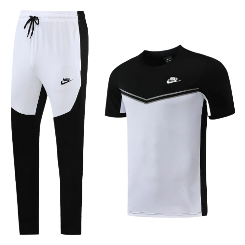 KIT CAMISA E CALÇA NIKE CINZA