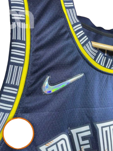 REGATA NBA MEMPHIS GRIZZLIES CITY EDIÇÃO 75 ANOS JA MORANT AZUL