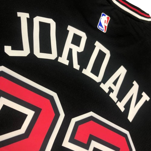 REGATA NBA CHICAGO BULLS MICHAEL JORDAN PRETA