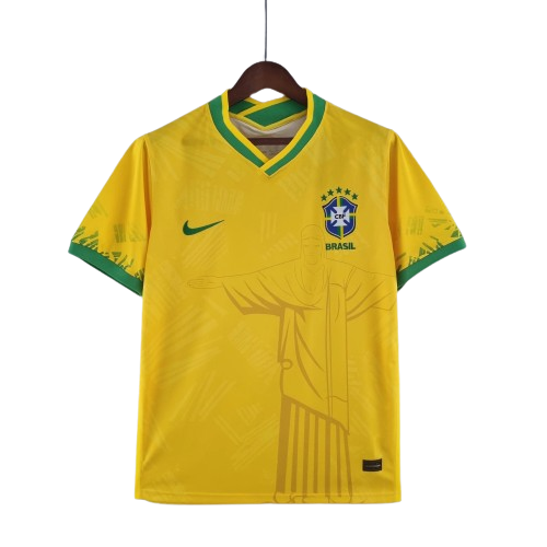 CAMISA SELEÇÃO BRASIL 2022 - AMARELA - CONCEITO RIO