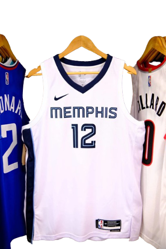 REGATA NBA MEMPHIS GRIZZLIES ASSOCIATION EDITION 23/24 JA MORANT BRANCA
