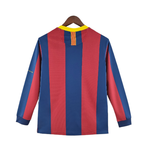 CAMISA MANGA LONGA BARCELONA RETRO - 2010/11