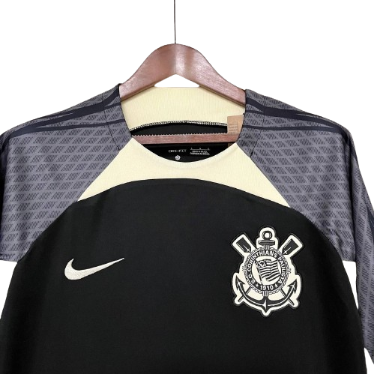 CAMISA CORINTHIANS TREINO PRETA - 2024/25
