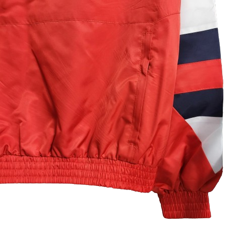 JAQUETA FLAMENGO VERMELHA COM DETALHES BRANCO