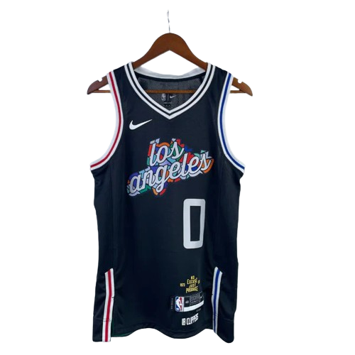 REGATA NBA LOS ANGELES CLIPPERS CITY EDITION 22/23 RUSSELL WESTBROOK PRETA