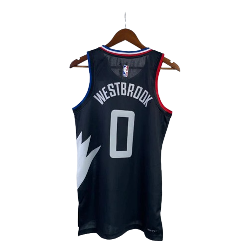 REGATA NBA LOS ANGELES CLIPPERS STATEMENT EDITION 22/23 RUSSELL WESTBROOK PRETA