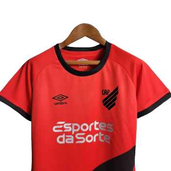 CAMISA FEMININA  ATHLETICO PARANAENSE I VERMELHA - 23/24